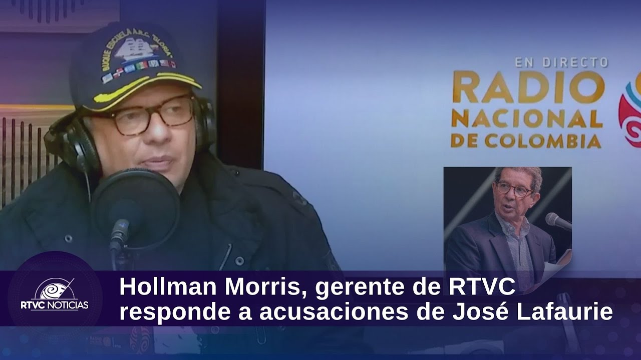 Hollman Morris, RTVC manager, responds to accusations made by Jos&eacute; Felix Lafaurie
