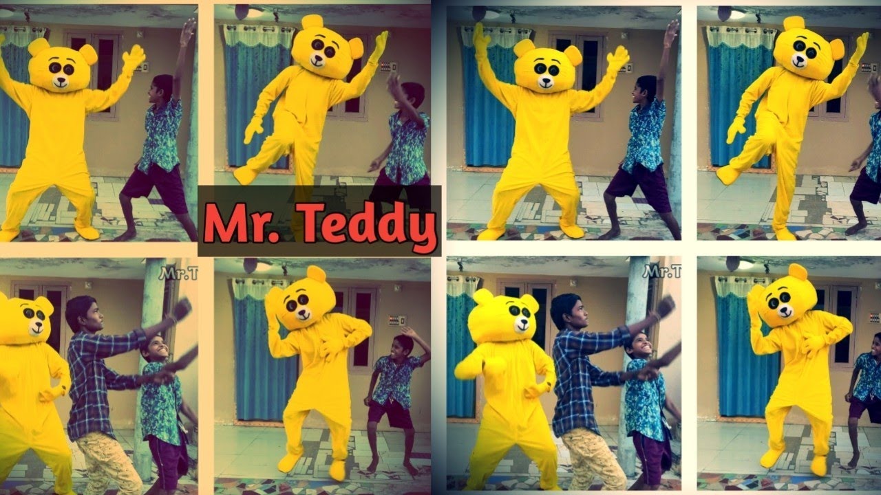 Mr.Teddy🐻|crazy teddy bear dance|Human teddy bear prank😜|backchodi|comedy videos|teddy bear videos