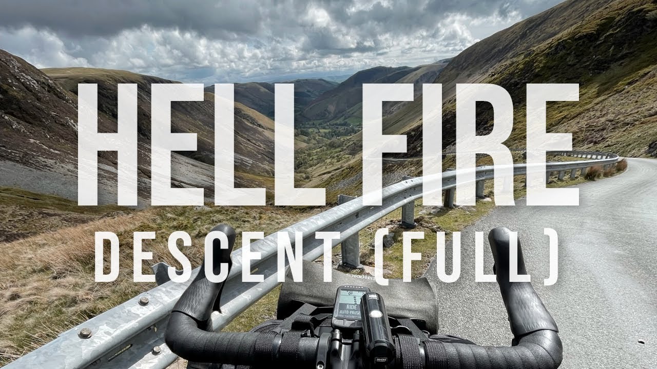Hell Fire Descent (Full) / Cycling Down Bwlch-y-Groes