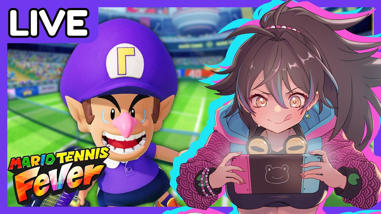 Mario Tennis Fever - Biggest Baby on the Court |【Vtuber】3/1/26