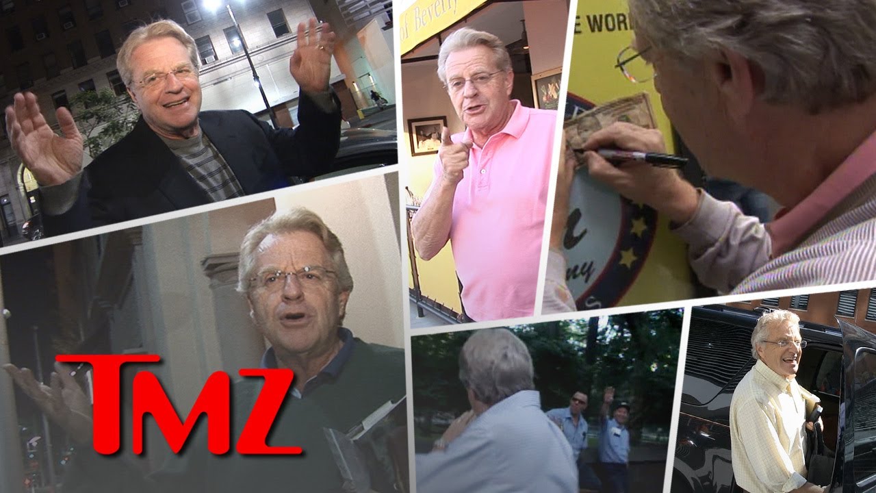 Here are some of our favorite moments running into Jerry Springer over the years. RIP. | TMZ