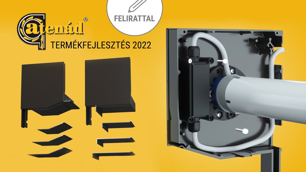 Vakolható tokos redőny Atenád fejlesztései 2022 (feliratos) I Atenad.hu