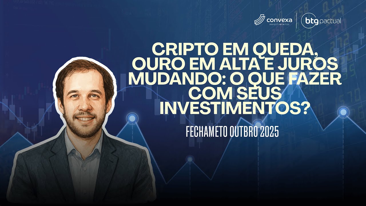 Cripto em Queda, Ouro em Alta e Juros Mudando: O Que Fazer com Seus Investimentos?