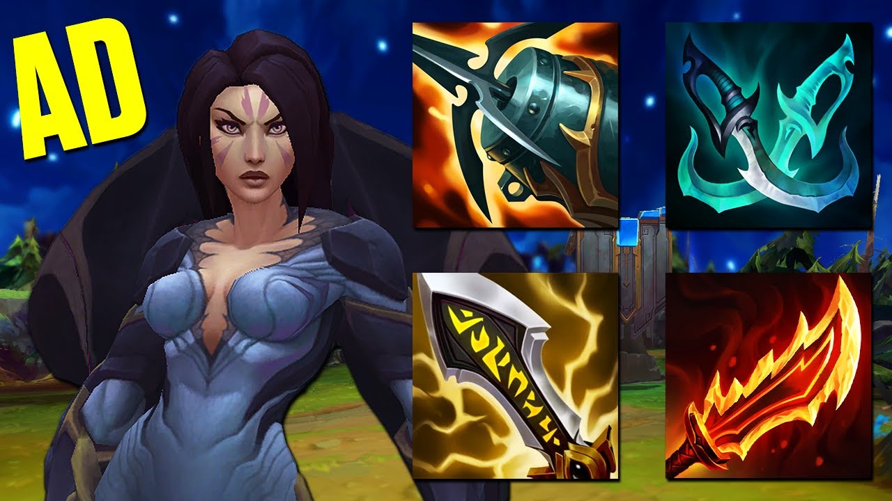 jak budować AD itemy w League of Legends?
