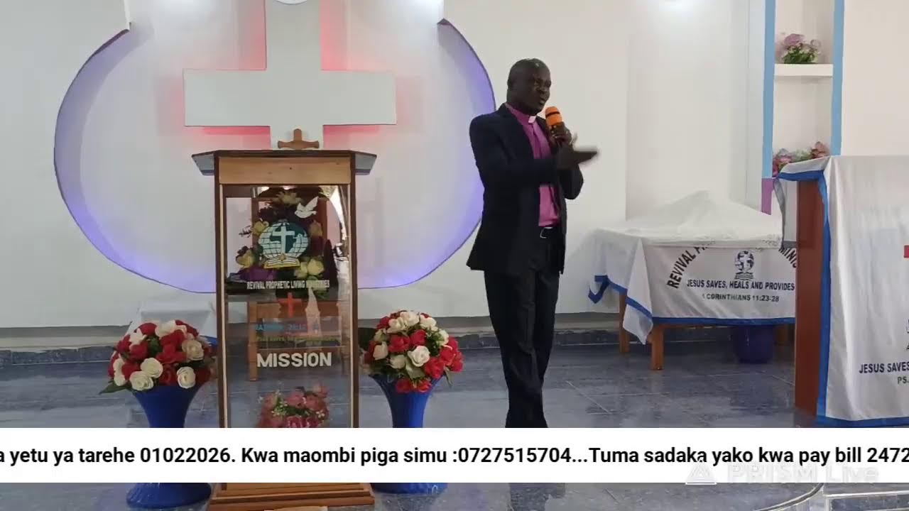 KARIBUNI KATIKA IBADA YETU YA TAREHE 01/02/2026