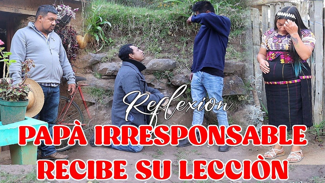 PAPÀ IRRESPONSABLE RECIBE SU LECCIÒN
