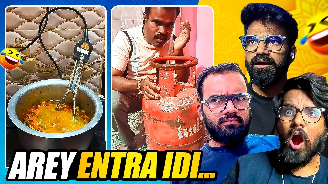 The Great Indian Hacks😭😂FT. Cylinder