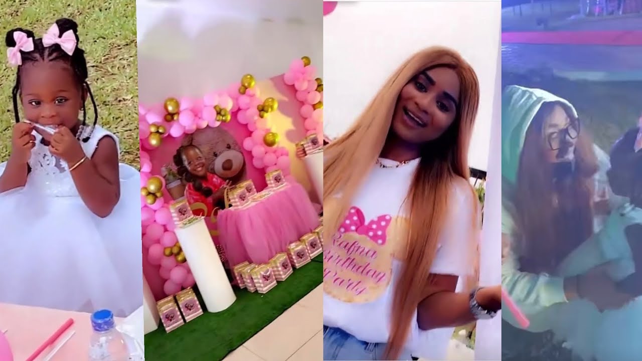 😍EMMA LOHOUES ET POUPETTE À L’ ANNIVERSAIRE DE RAFNA