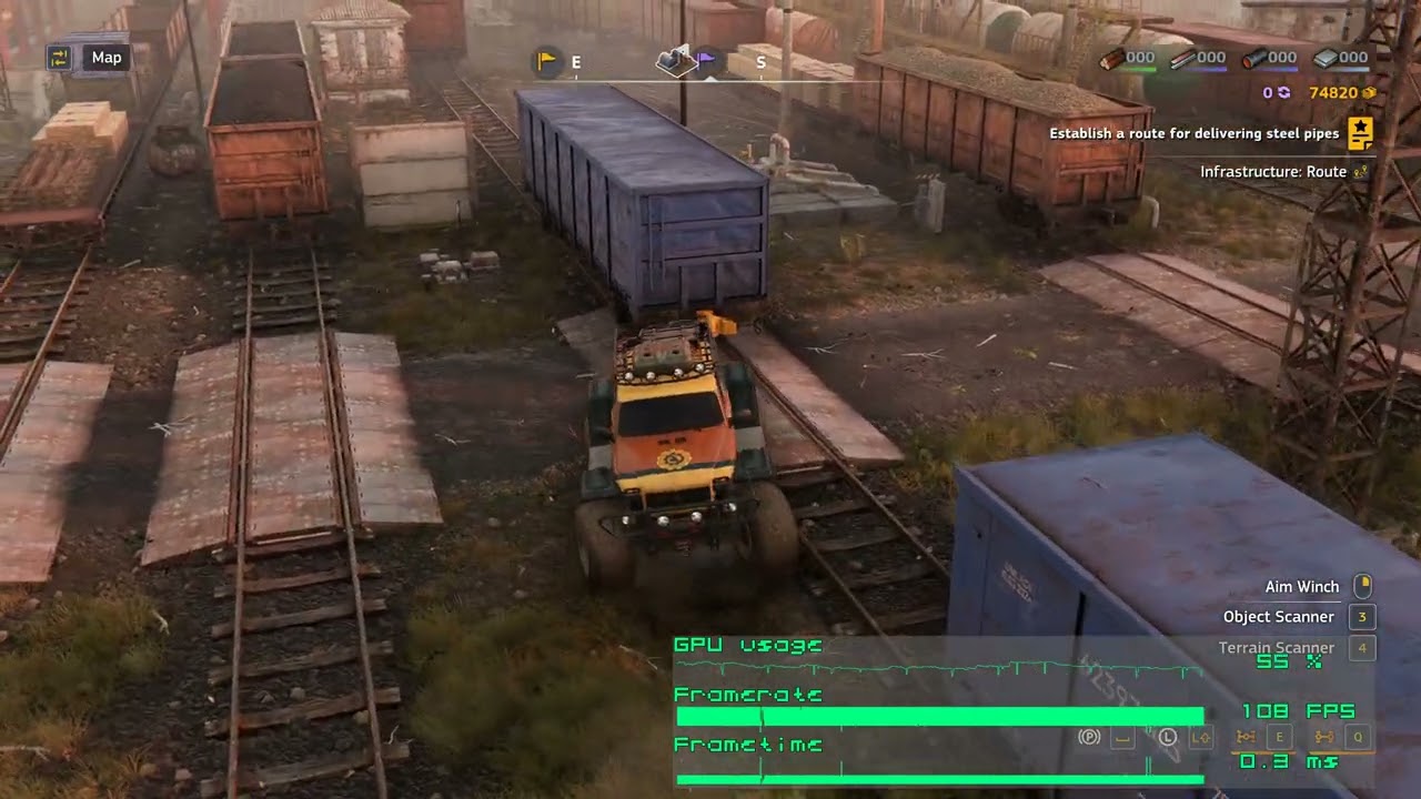 RoadCraft  - stutter bug