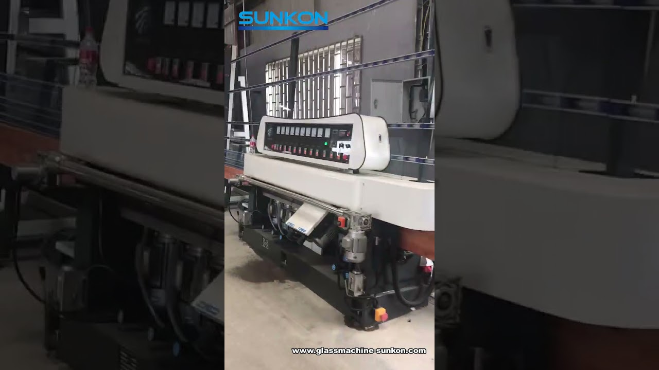 SUNKON vertical glass edging production line with general control