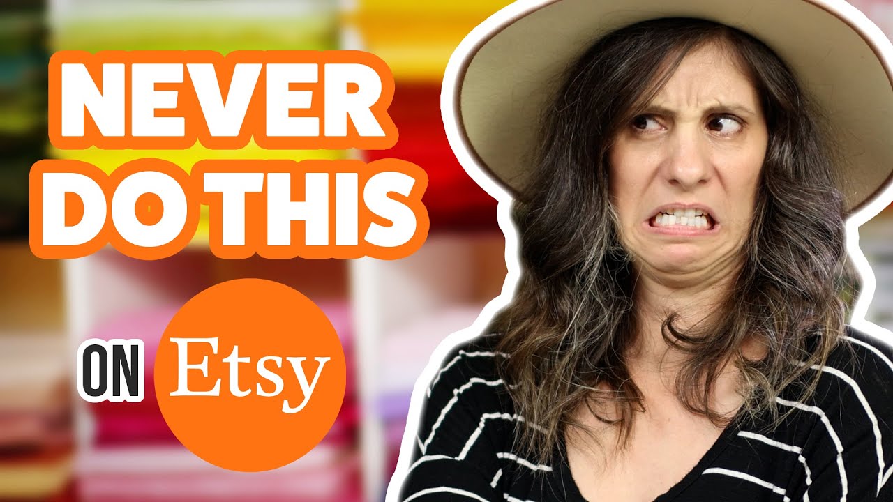 Mistakes Etsy sellers make | 5 things to avoid on Etsy , increase Etsy  sales.