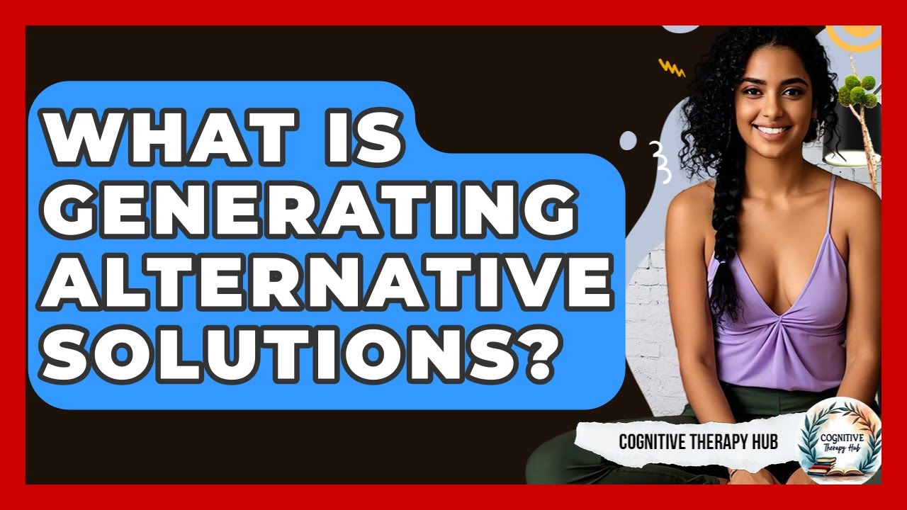 What Is Generating Alternative Solutions? - Cognitive Therapy Hub