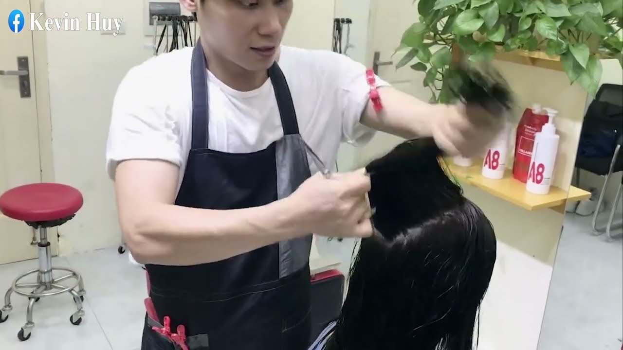 Cắt Tóc Layer Tầng Thấp | Kevin Huy