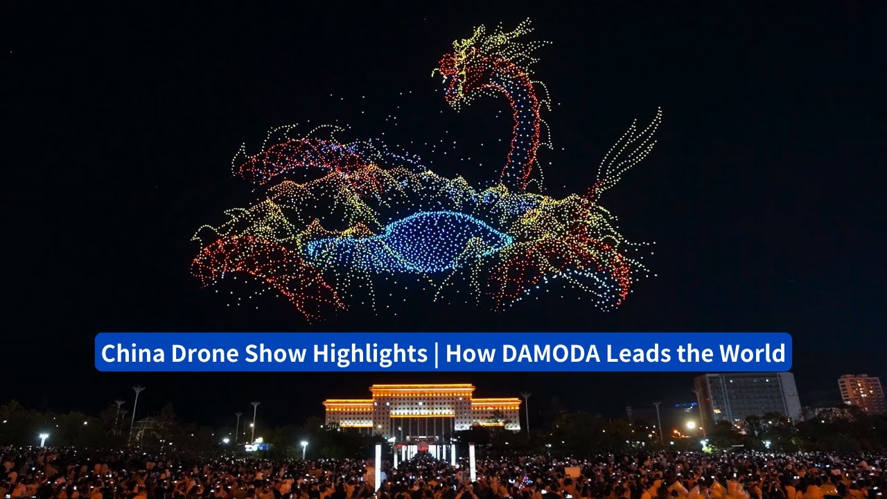 China&rsquo;s Most Epic Drone Show Highlights 🚀 by DAMODA, the global leader in drone show technology.
