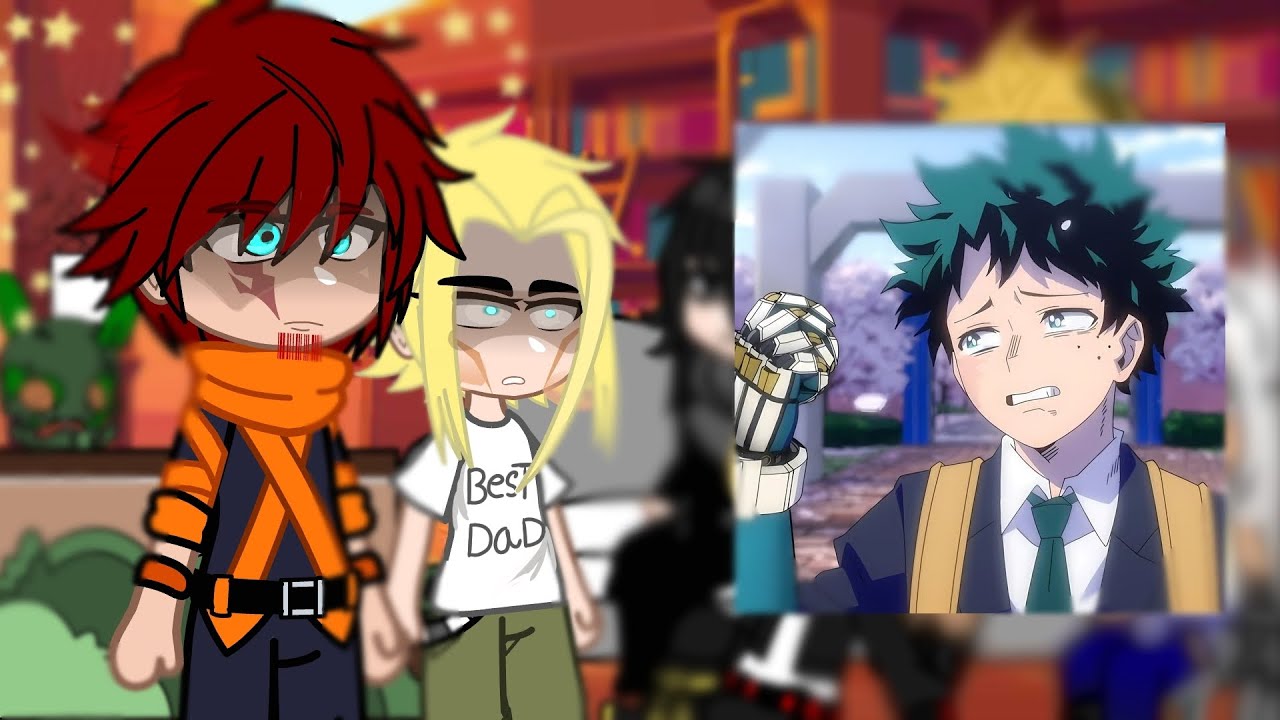 Mha pro hereos part 2, react to deku s8 (no ships)