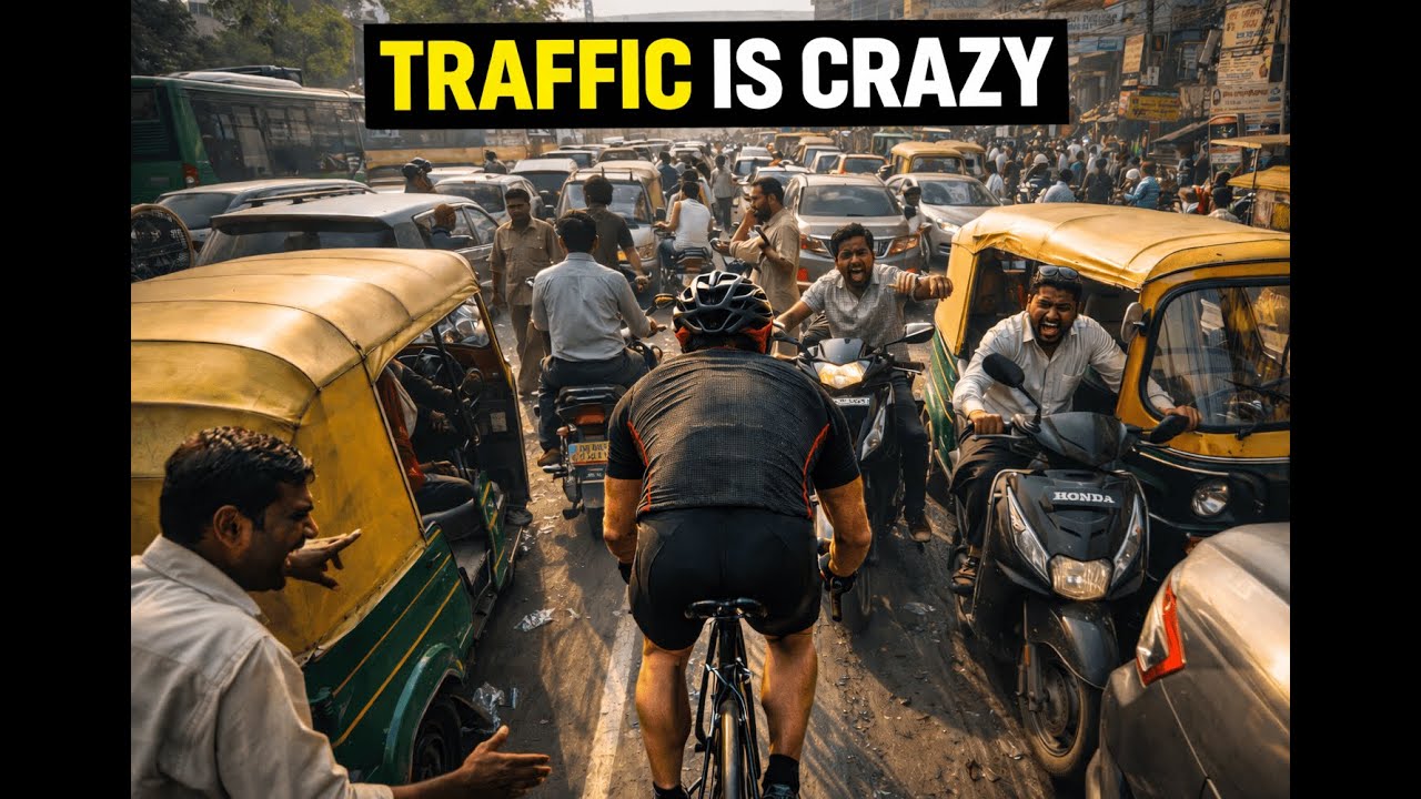 High-Speed Road Cycling Through Traffic | 10 Minutes of Pure Adrenaline | Road Bike | Fruit Juice
