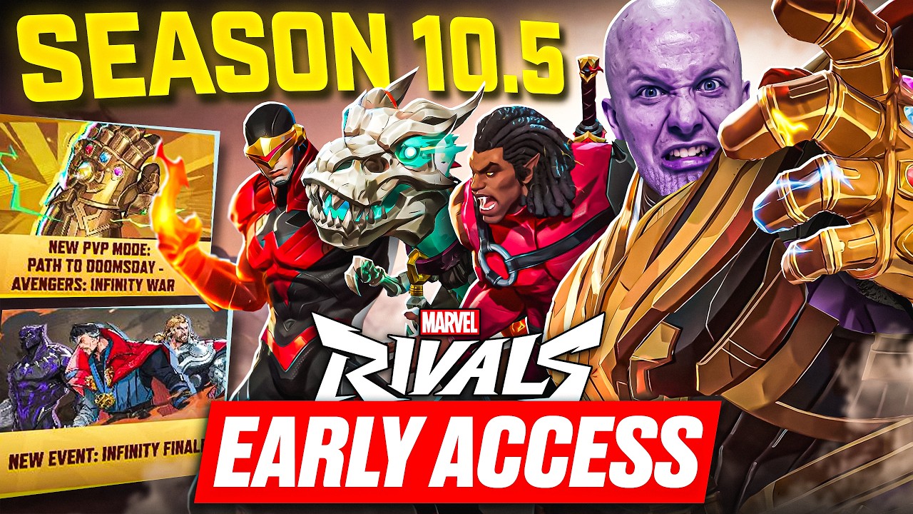 SEASON 10.5 PREVIEW STREAM AND NEWS TODAY!!!! #MarvelRivalsAvengers #ad (NEW DROPS ON MY TWITCH)