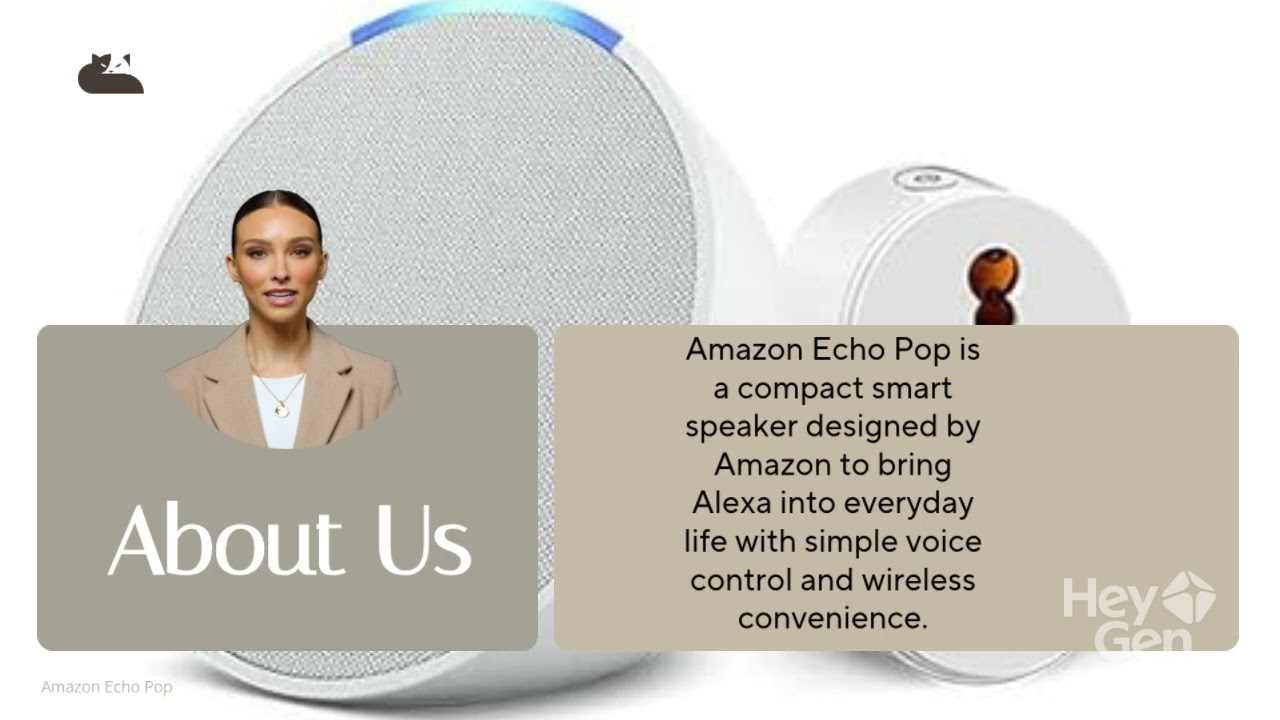 Amazon Echo Pop Speaker 