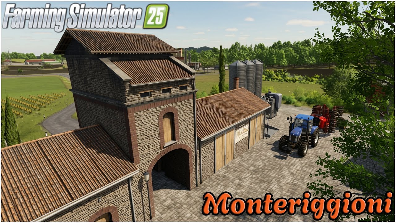 MONTERIGGIONI FS25 #39 - COMPRIAMO LA FARM DELL'UVA - GAMEPLAY ITA
