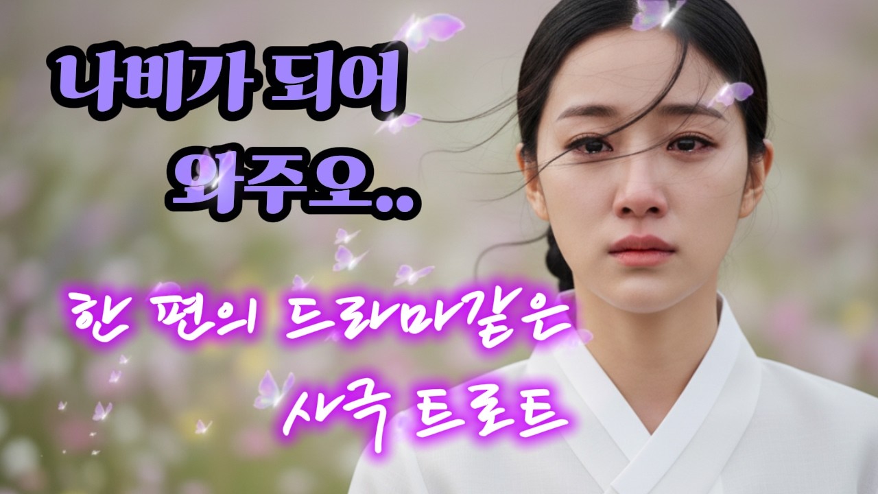 🎵이승에 남은 여인의 기도 [ 나비가 되어 와주오 ]#사극풍