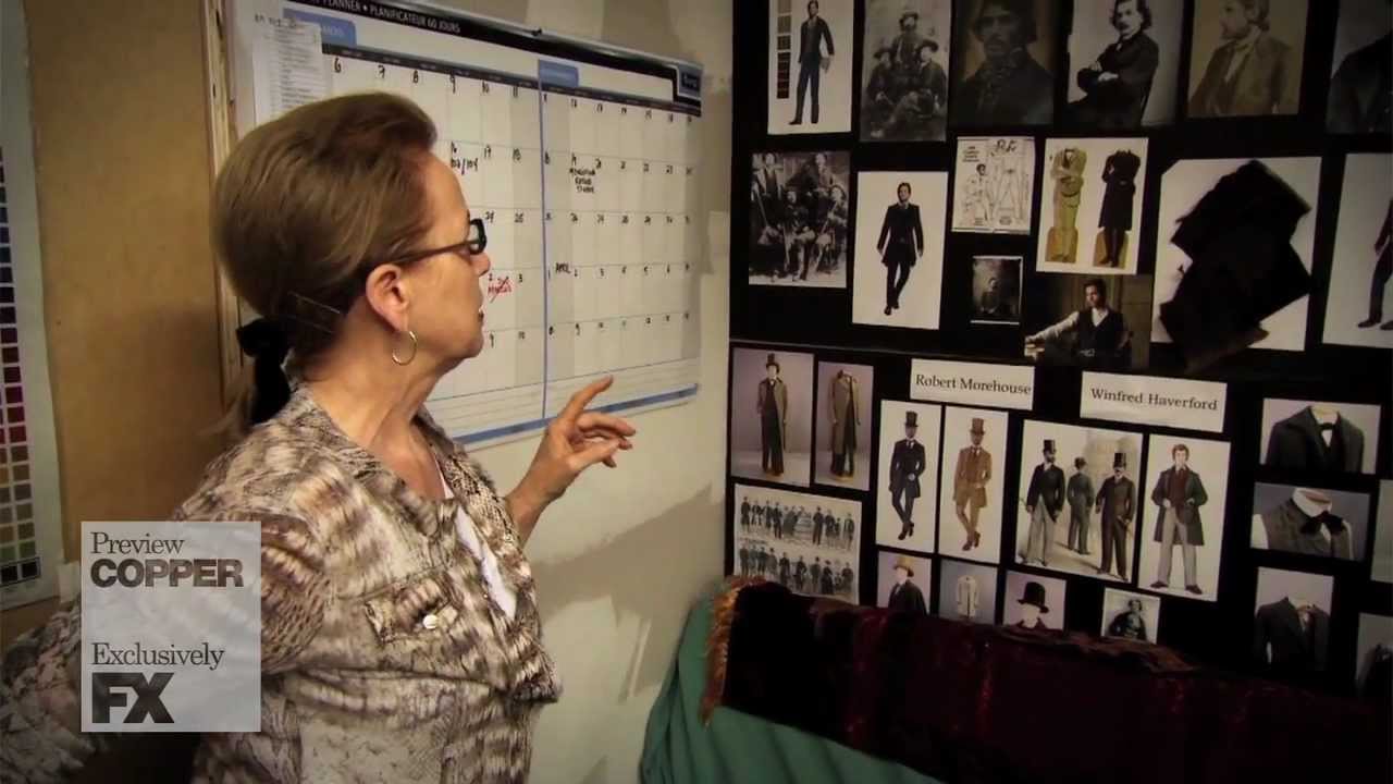 COPPER - BEHIND THE SCENES - COSTUME DESIGN