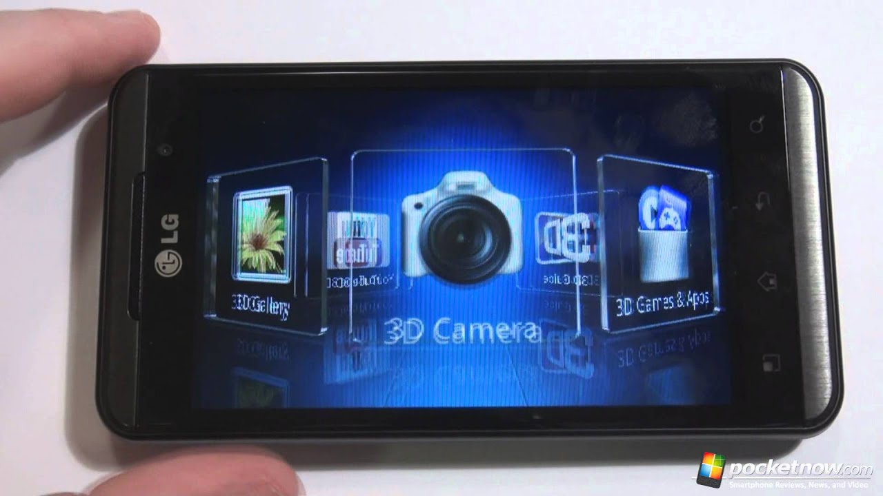 LG Optimus 3D Software Tour | Pocketnow