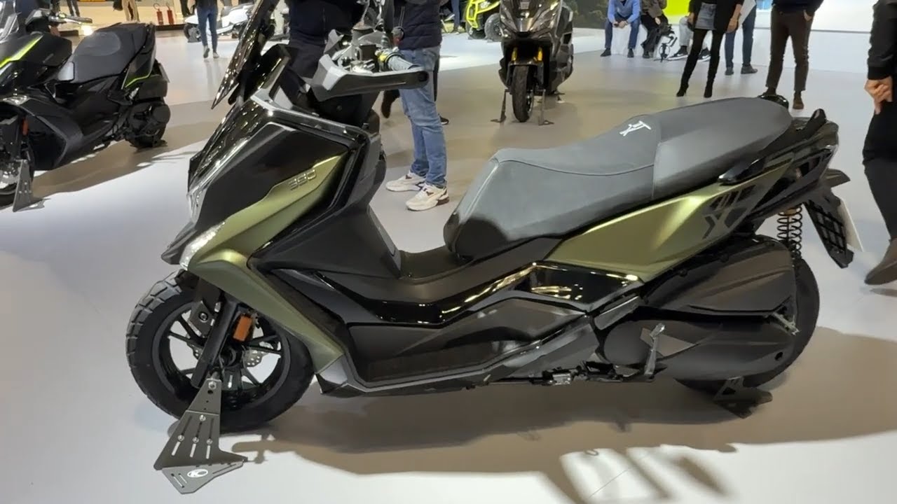 New Kymco DTX 360 / 350 (2026) – The Adventure Scooter! | TCS & Walkaround EICMA 2025