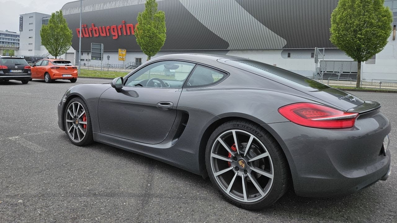 Porsche Cayman S 981 - First laps on the Nürburgring Nordschleife