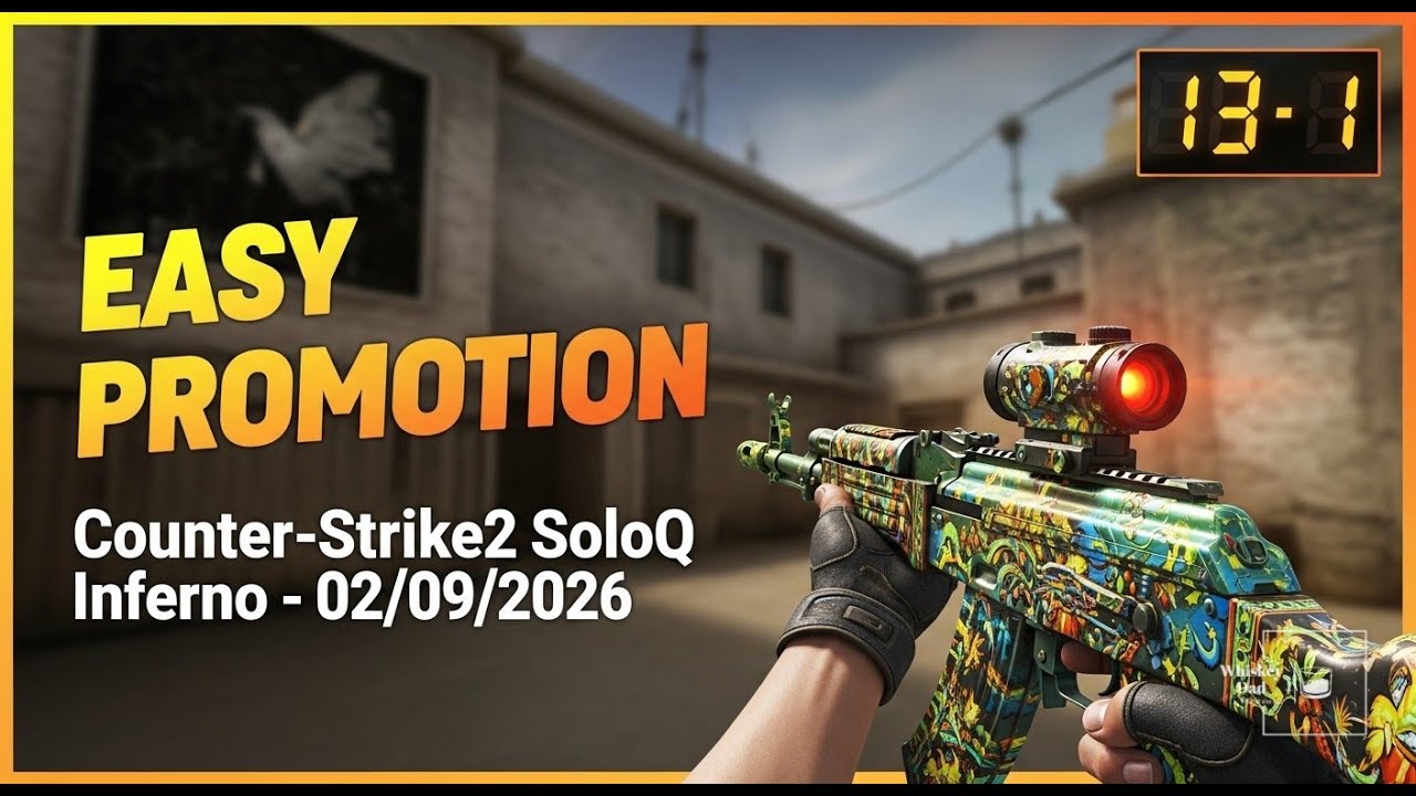 Counter-Strike2 SoloQ Inferno - 02/09/2026