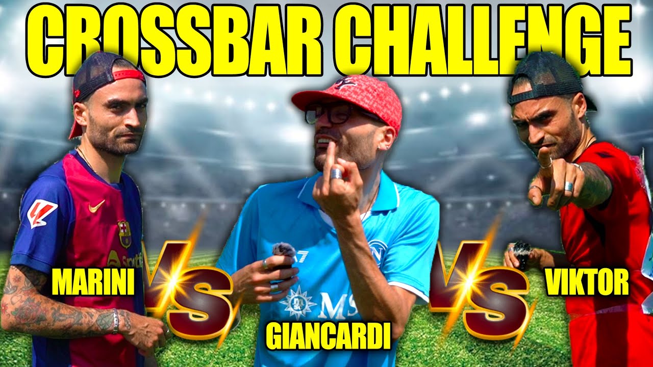 SFIDA EPICA DI CALCIO tra GIANCARDI, MARINI E VIKTOR!