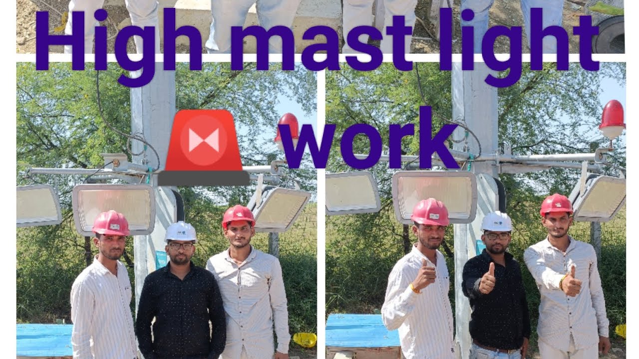 How to Repair High mast lights.हाई Mast लाइट को रिपेयर कैसे करें#light #electrical #lightworker