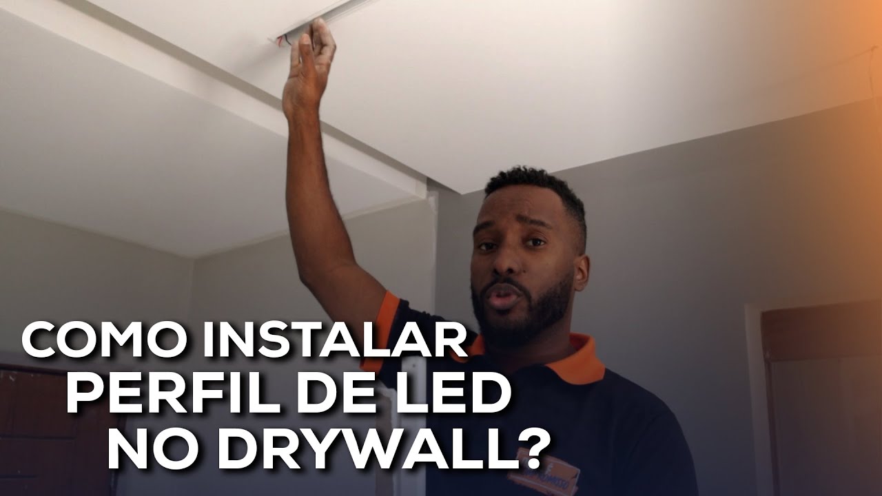 Perfil de LED: Aprenda Como Instalar em Drywall