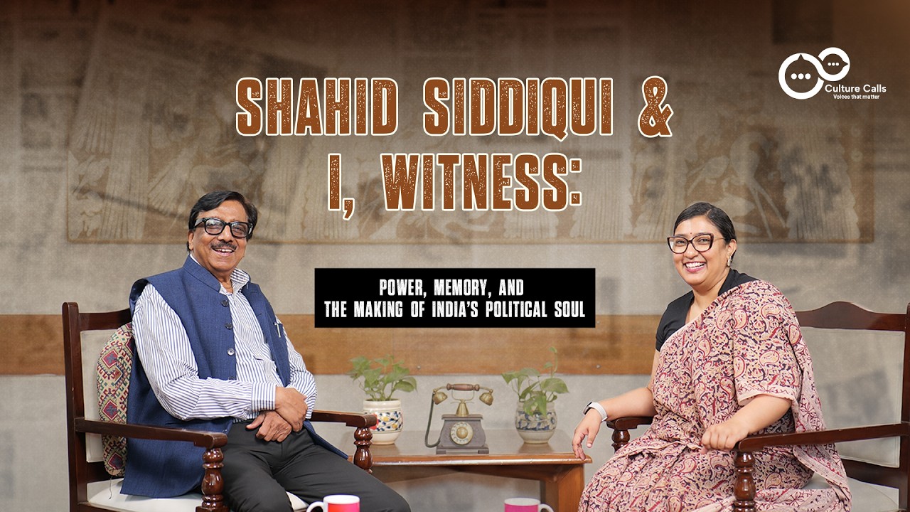 Shahid Siddiqui & I, Witness: Power, Memory, and the Making of India's Political Soul