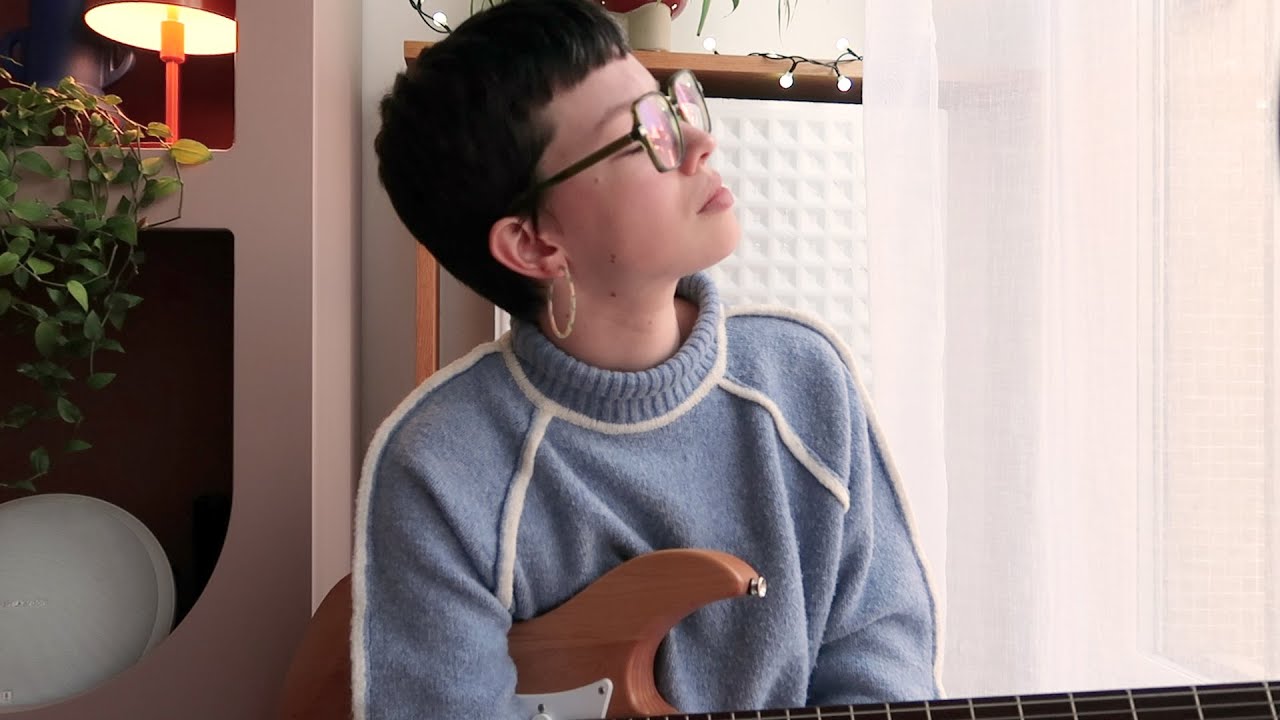 Beanie - Chezile (warmest cyan cover) 