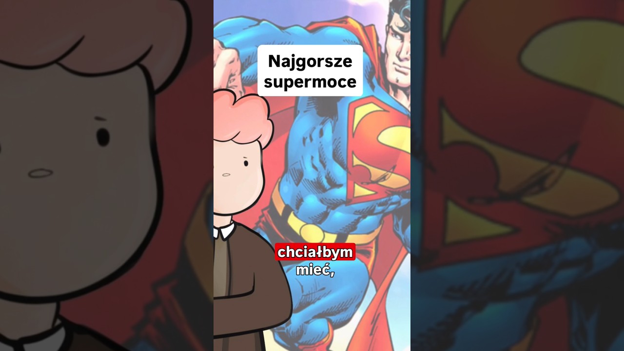 NAJGORSZE supermoce #pov #animacja #supermoce #marvel