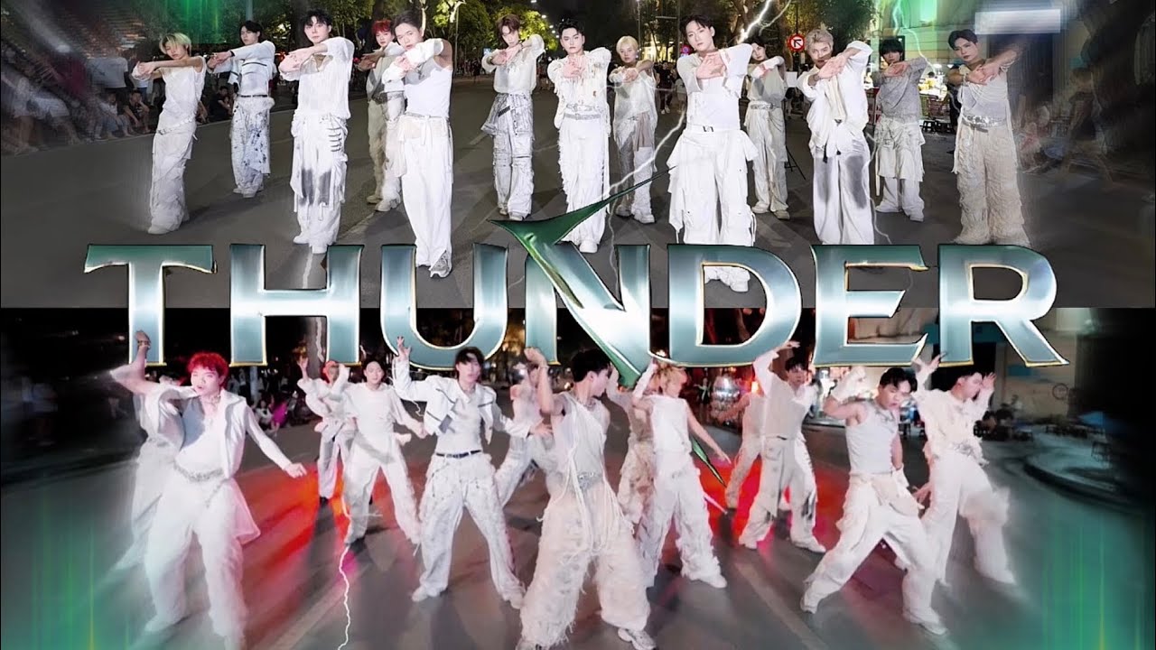 [KPOP IN PUBLIC | 13 MEMBERS] SEVENTEEN (세븐틴) 'THUNDER' | DANCE COVER BY B.T.B FROM VIETNAM