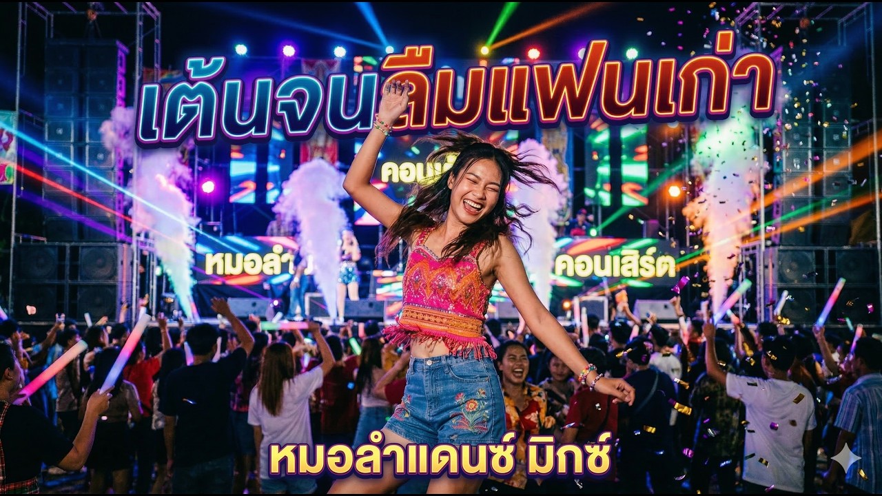 เต้นจนลืมแฟนเก่า เพลงเต้นเบสหนักๆ PTK-AI Music