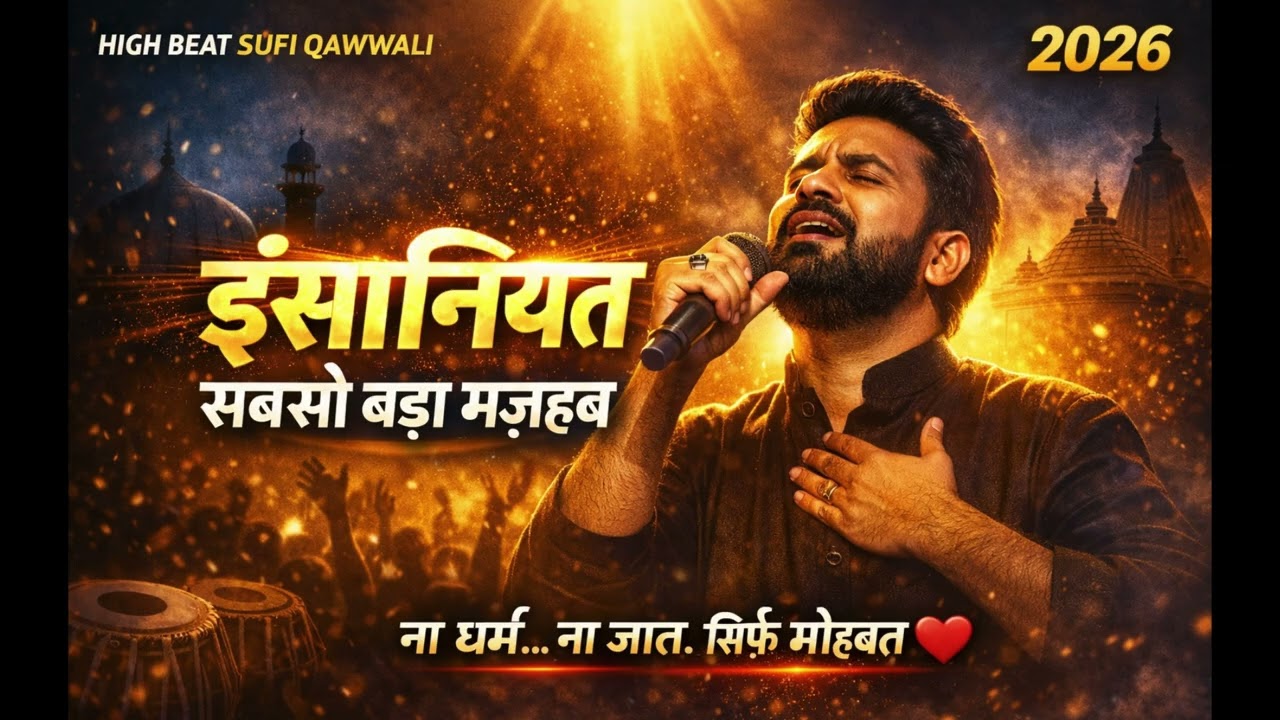 Sufi Qawwali | Insaniyat Powerful Emotional Qawwali 2026 (Heart Touching 