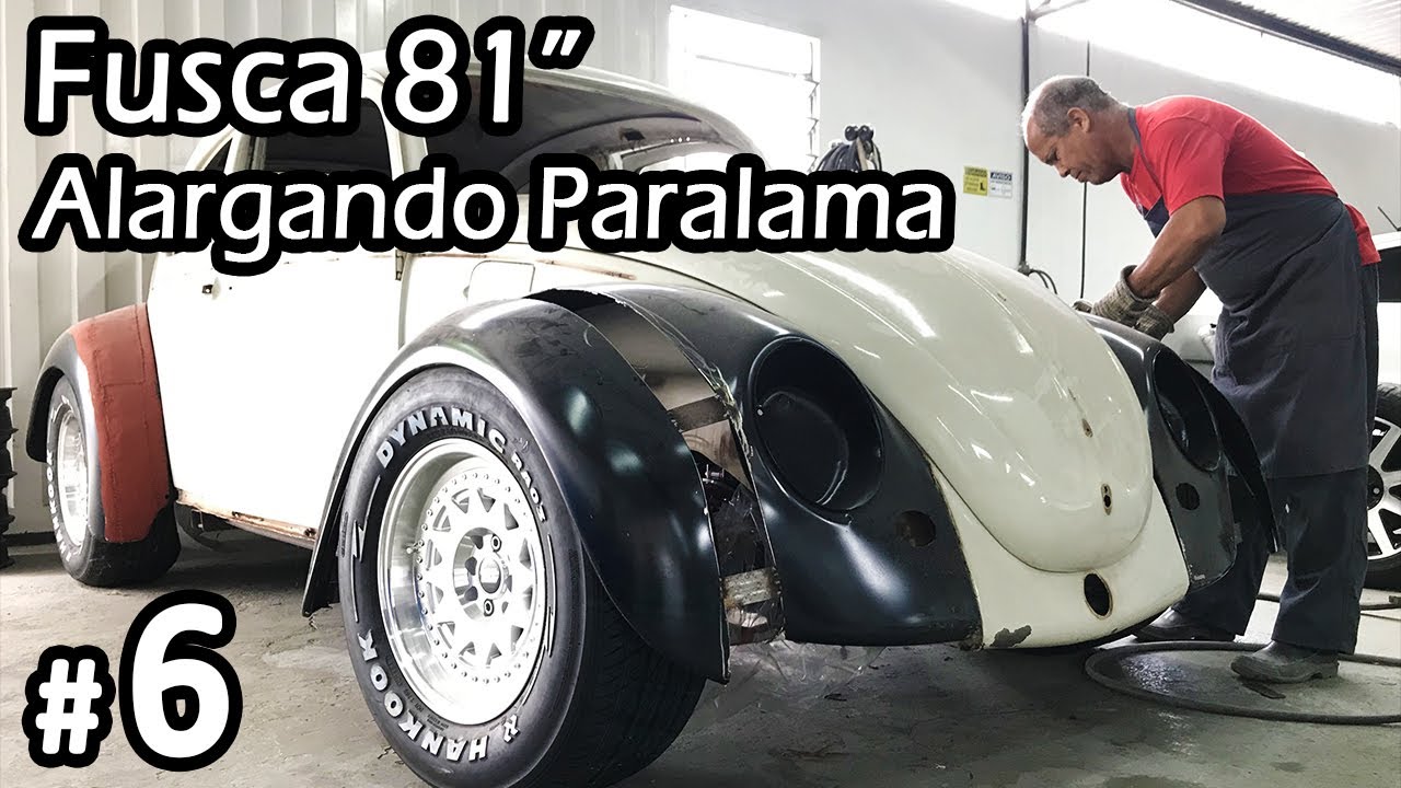 Alargando Paralama Dianteiro - Fusca 81 #6