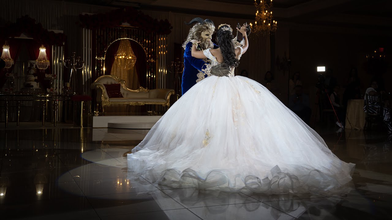 Beauty and the Beast quince dance🌹
