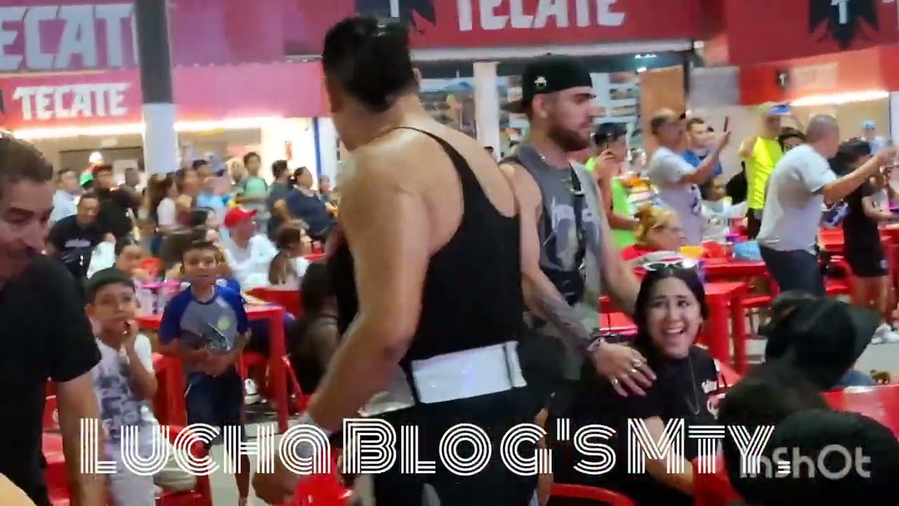 Padres Vs Hijos Simbolo y Mafioso Vs Bebote y Sexy Andre Jardín Cerveza Expo Gpe.