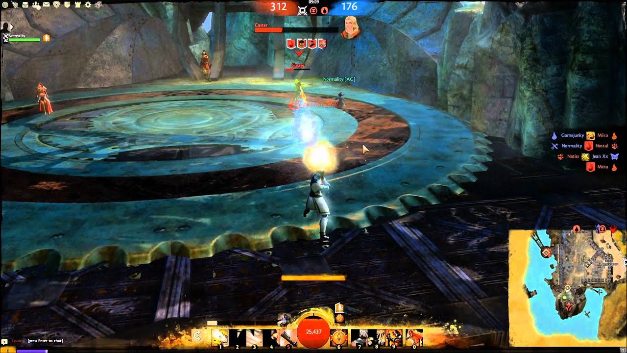 Guild Wars 2 BETA #28 - Przegląd Nowej Mapki PvP - Legacy of The Foefire