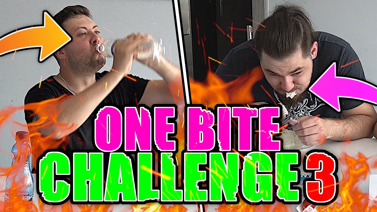 ONE BITE CHALLENGE 3! 🍅