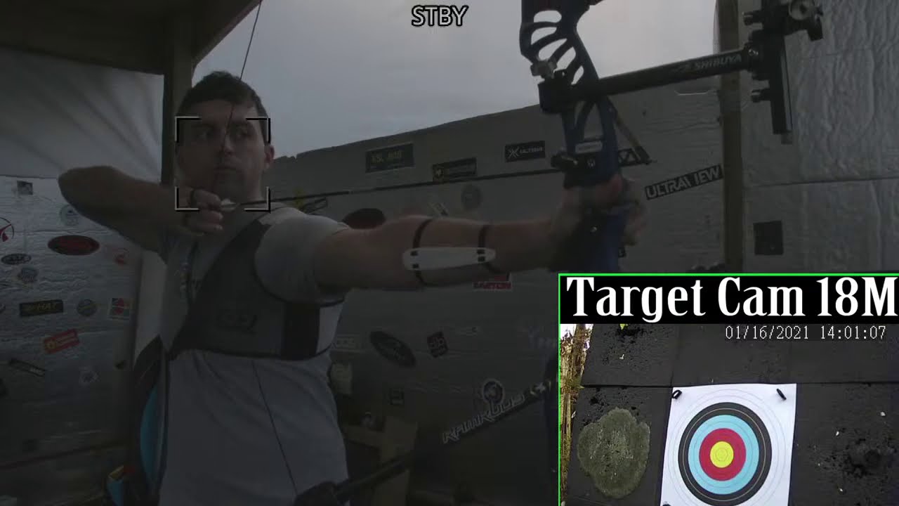 World Indoor Series Online January By Shore Shot Archery Day 1| Anthony Marino Olympic Recurve