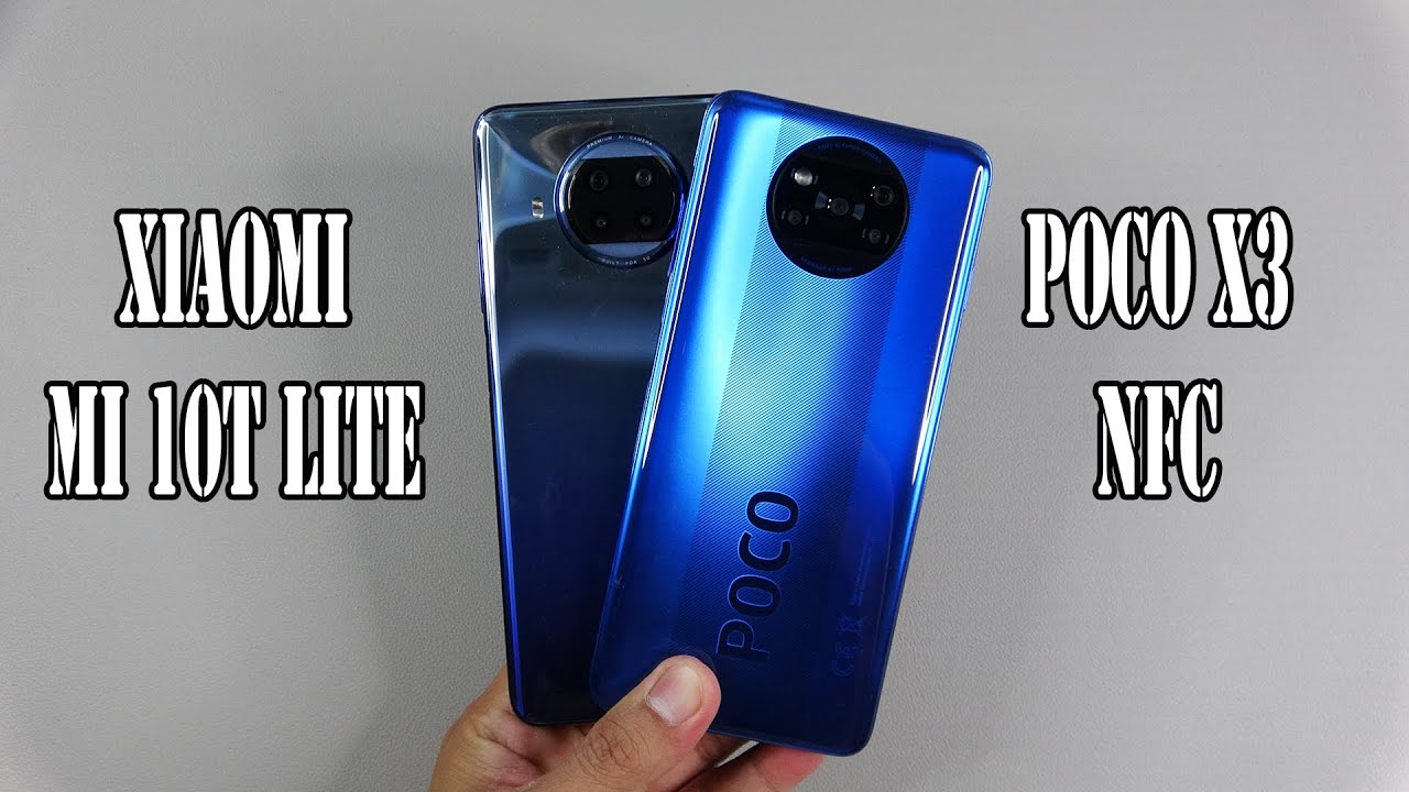 Xiaomi Mi 10T Lite vs Poco X3 NFC | SpeedTest and Camera comparison