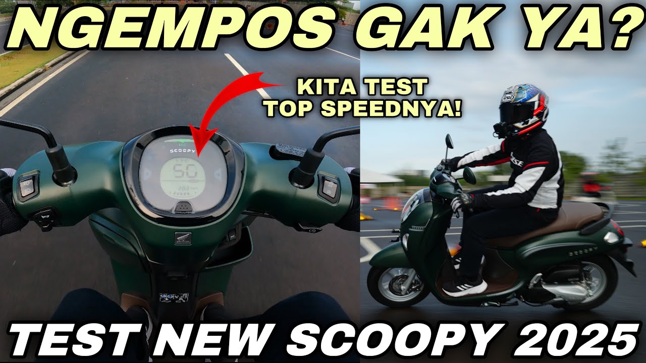 NGEMPOS❓❓TEST RIDE NEW SCOOPY 2025