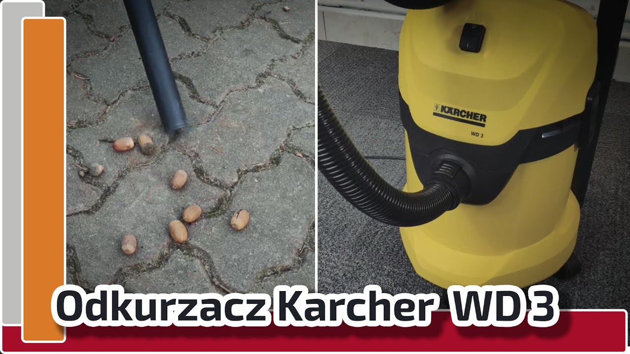 Karcher WD3 - Odkurzacz przemysłowy do zadań specjalnych