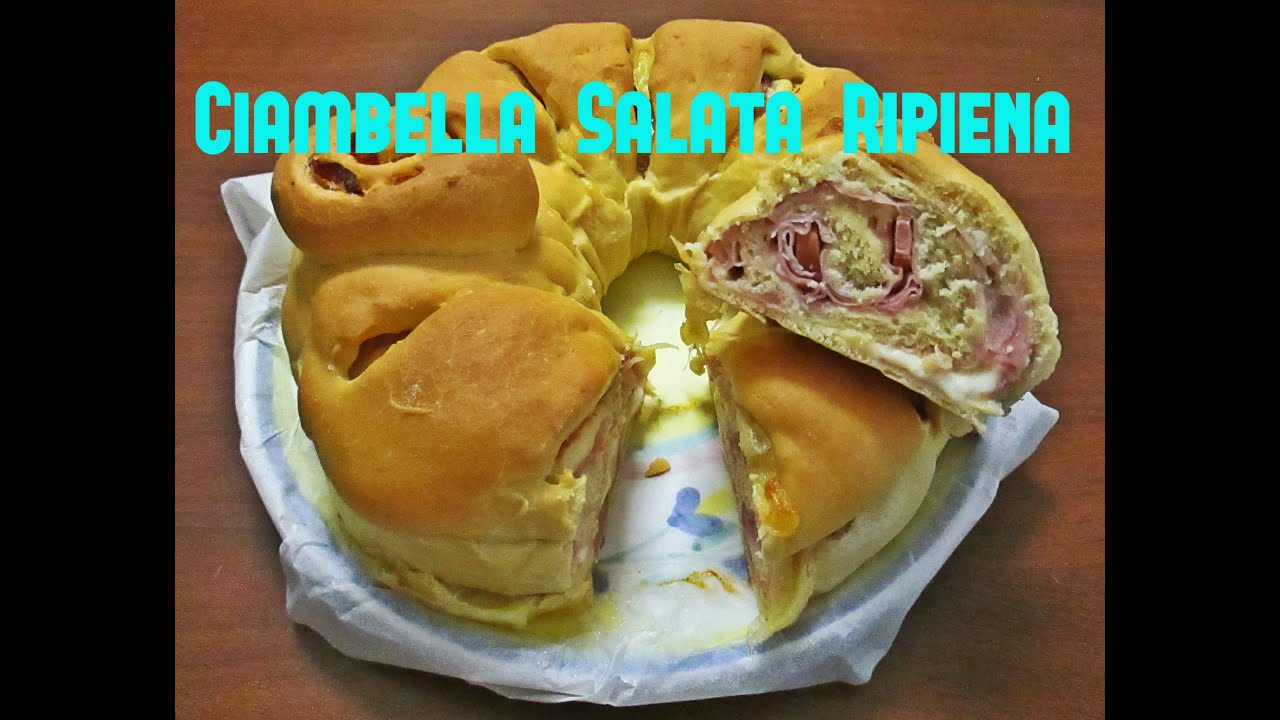 Ciambella Salata Ripiena Bimby TM5