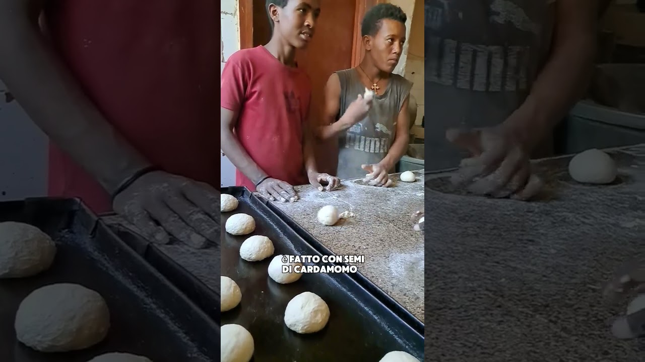 Come preparano il pane in Eritrea 🇪🇷 #eritrea #asmara #viaggioinafrica