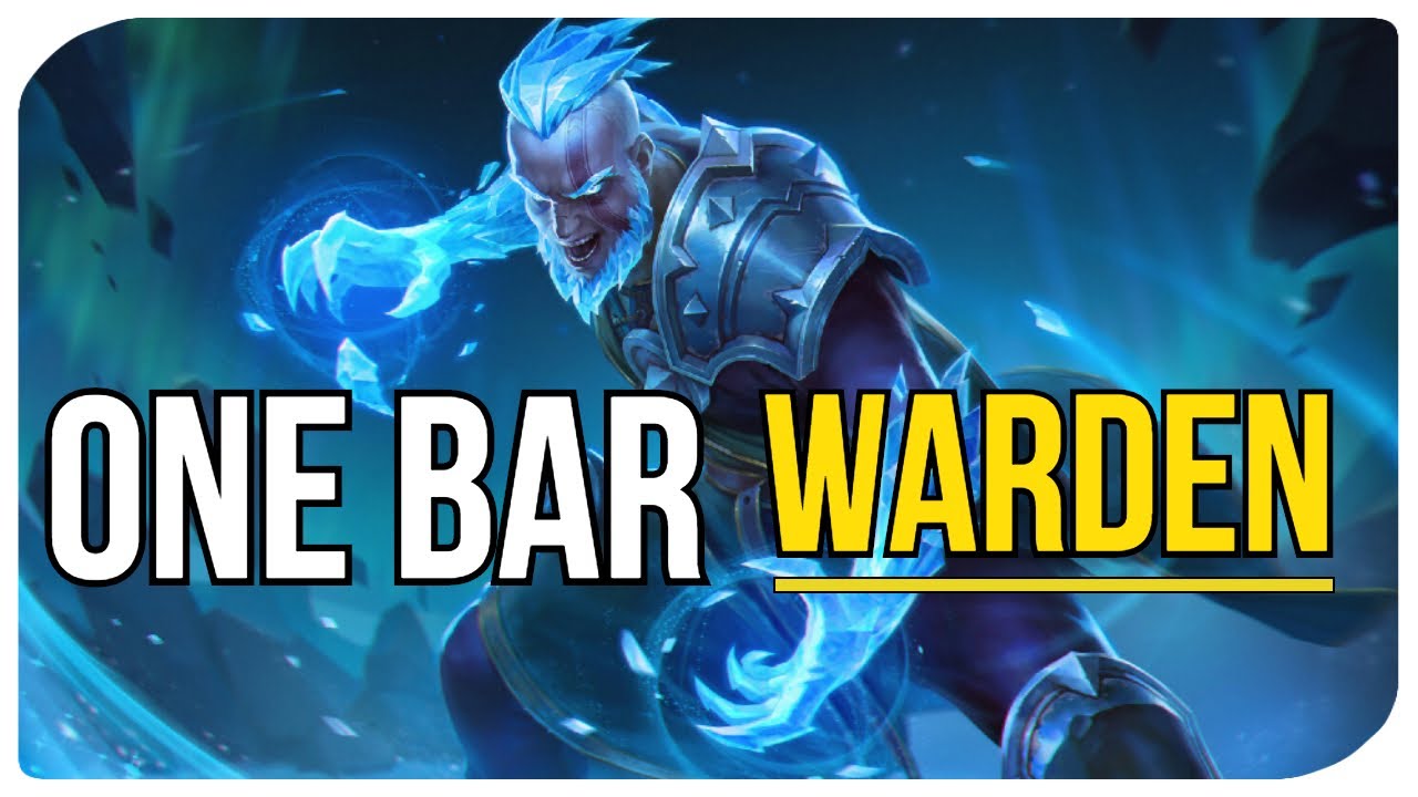 ESO Solo PVE Magicka Warden Build - FIRE AND ICE - The ONE BAR Warden Solo Build for ESO!!